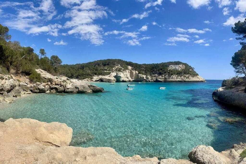 Mitjana Apartamento Con Piscina Ciutadella  Exteriör bild