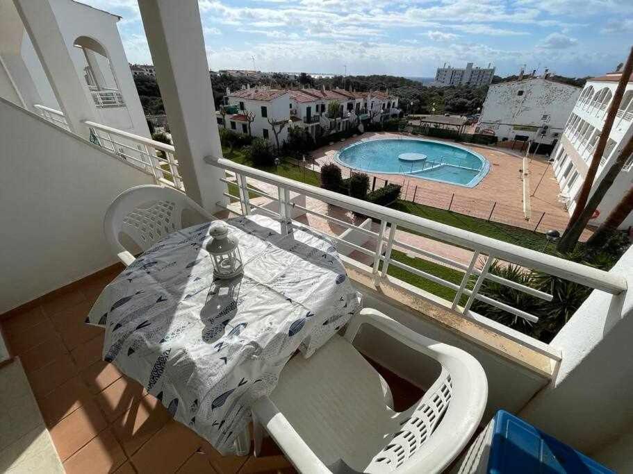 Mitjana Apartamento Con Piscina Ciutadella  Exteriör bild